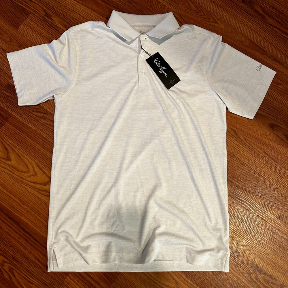 Walter Hagen white polo with tags. Brand new never worn.